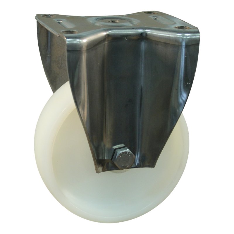 roue fixe 175mm serie 34 ᠆ 35 montage de la plaque palier lisse