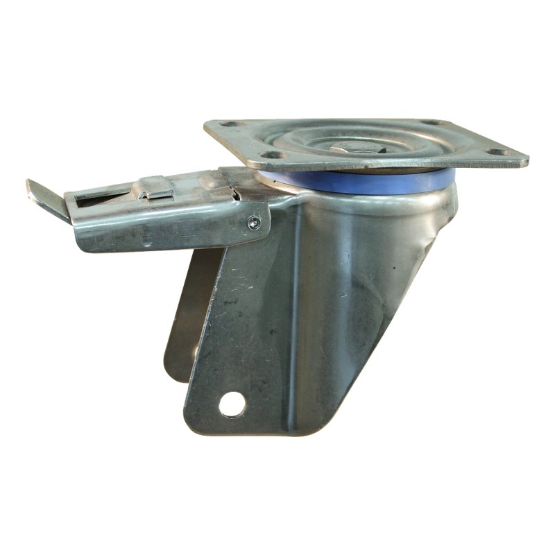 roulette pivotante avec frein 150mm serie 34 ᠆ 35 montage de la plaque palier lisse
