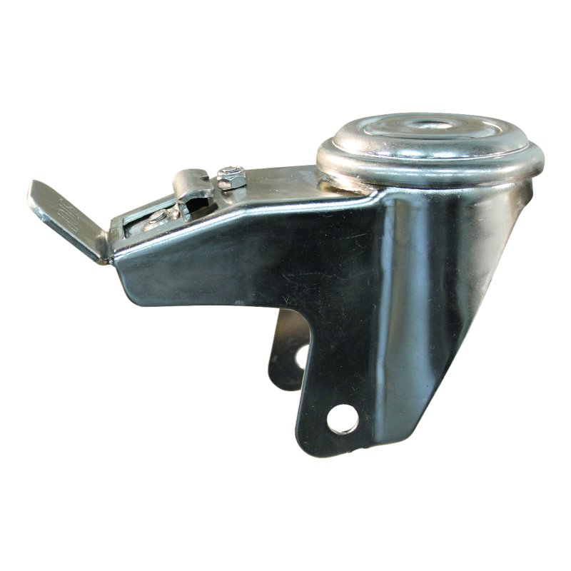 roulette pivotante avec frein 125mm série 01 ᠆ 31 trou pour boulon palier lisse