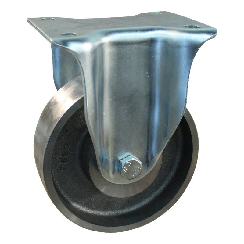 roue fixe 65mm serie 45 ᠆ 14 montage de la plaque palier lisse
