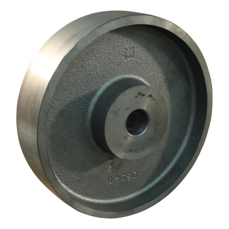 roulette pivotante avec frein 200mm serie 45 ᠆ 14 montage de la plaque palier lisse