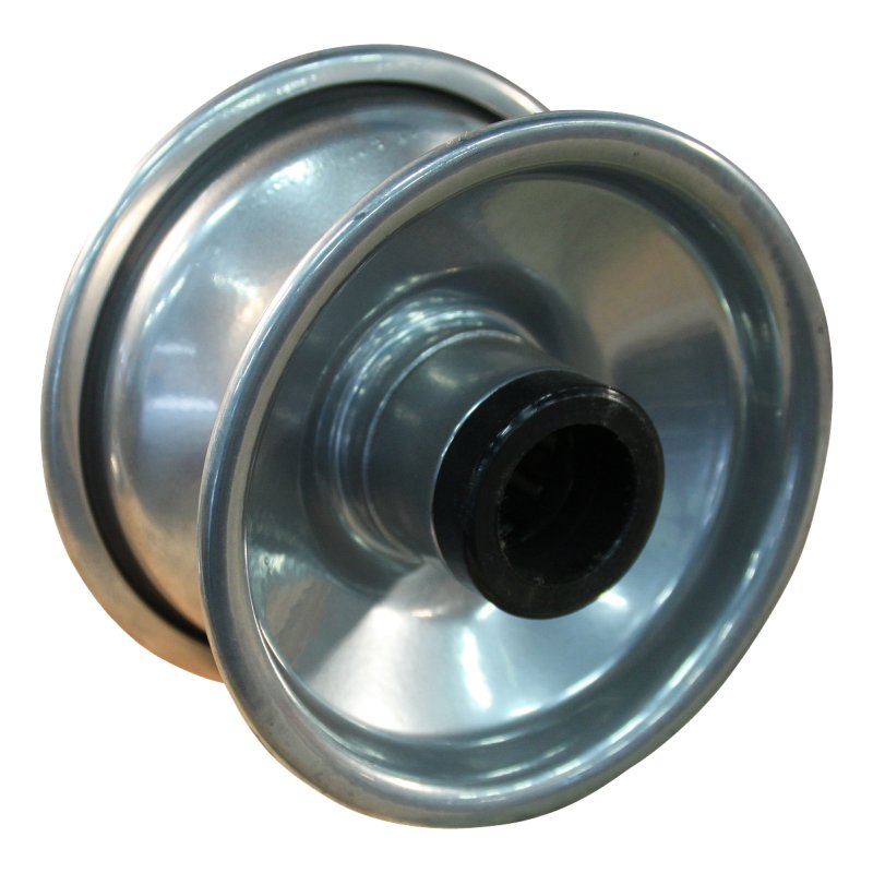 roue fixe 3.00-4 2.10x4 ET0 NL69mm métal S-2303 gris 91 montage de la plaque roulement à rouleaux
