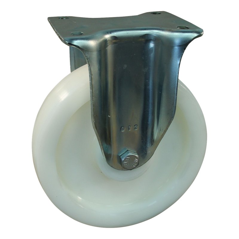 roue fixe 200mm serie 33 ᠆ 14 montage de la plaque palier lisse