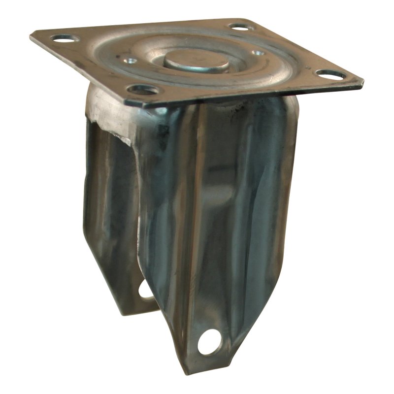 roue fixe 100mm serie 68 ᠆ 37 montage de la plaque palier lisse