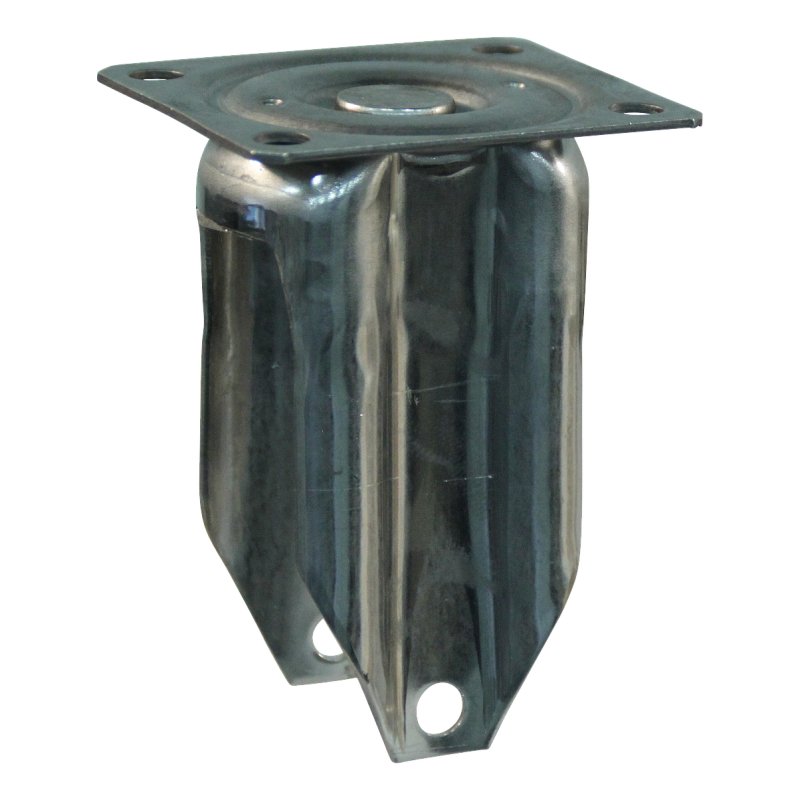 roue fixe 125mm serie 68 ᠆ 37 montage de la plaque palier lisse