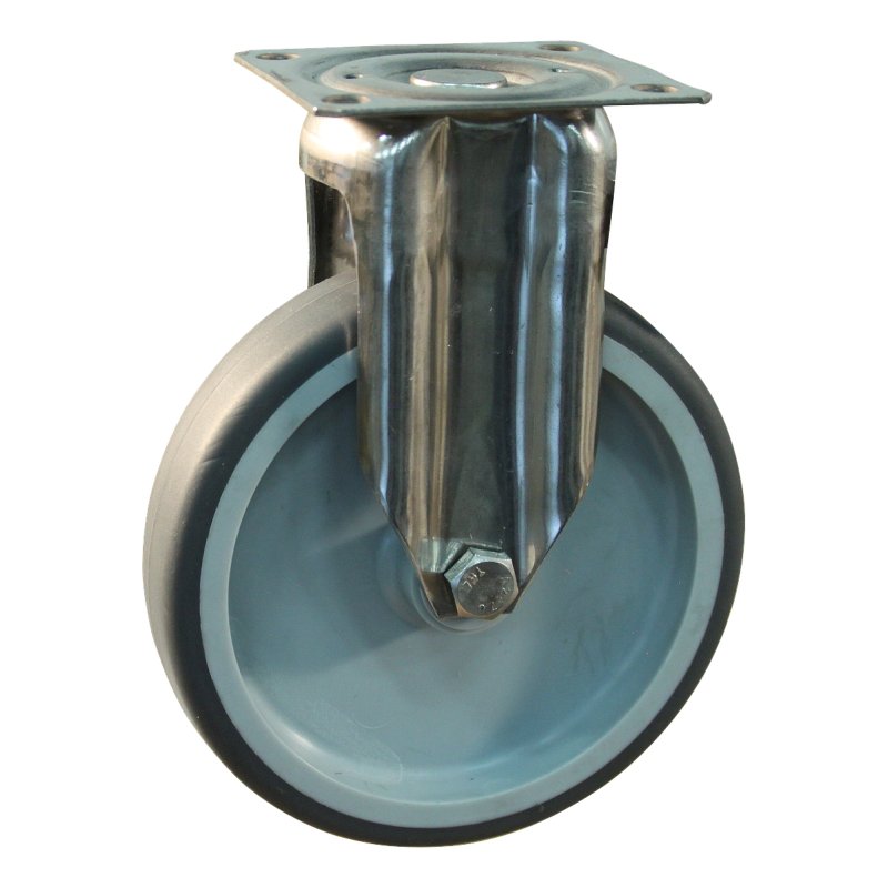 roue fixe 75mm serie 68 ᠆ 37 montage de la plaque palier lisse