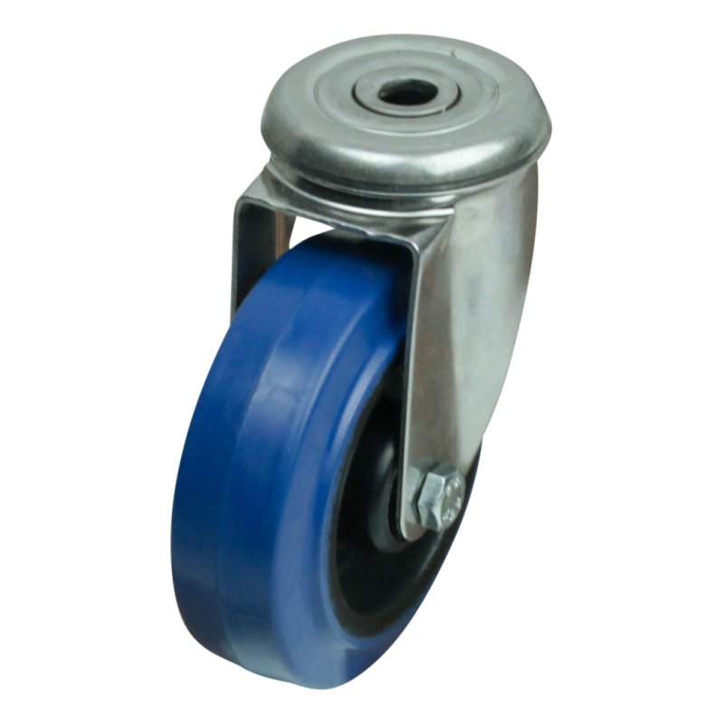 roulette pivotante 100mm série 13 ᠆ 30 trou pour boulon roulement à rouleaux