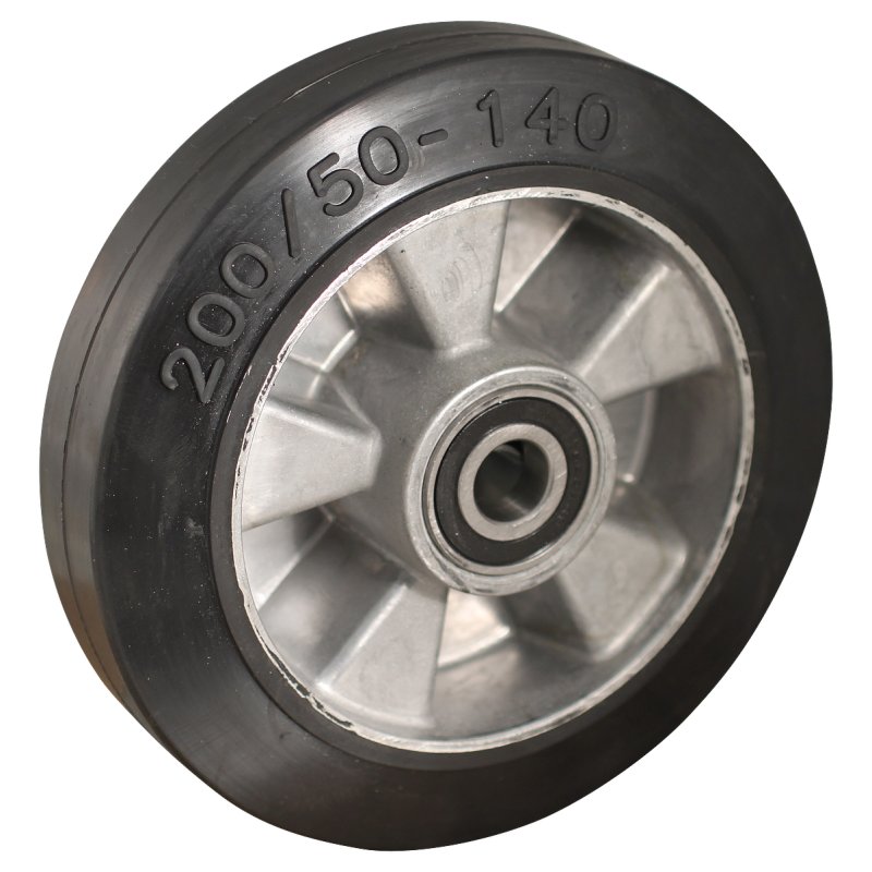 roulette pivotante 200mm série 10 ᠆ 15 trou pour boulon roulement à billes