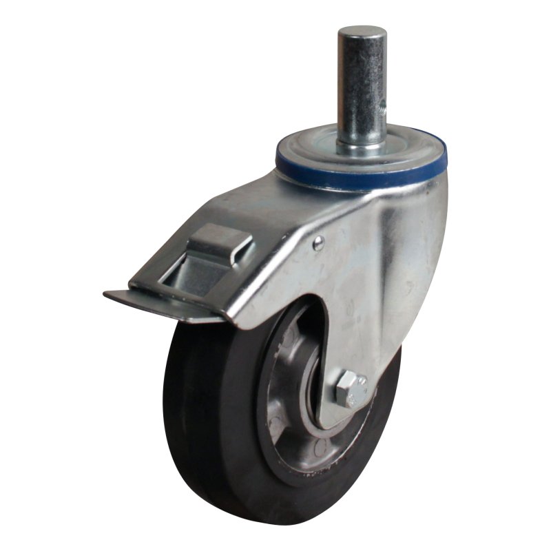 roulette pivotante avec frein 160mm série 10 ᠆ 15 goupille roulement à billes