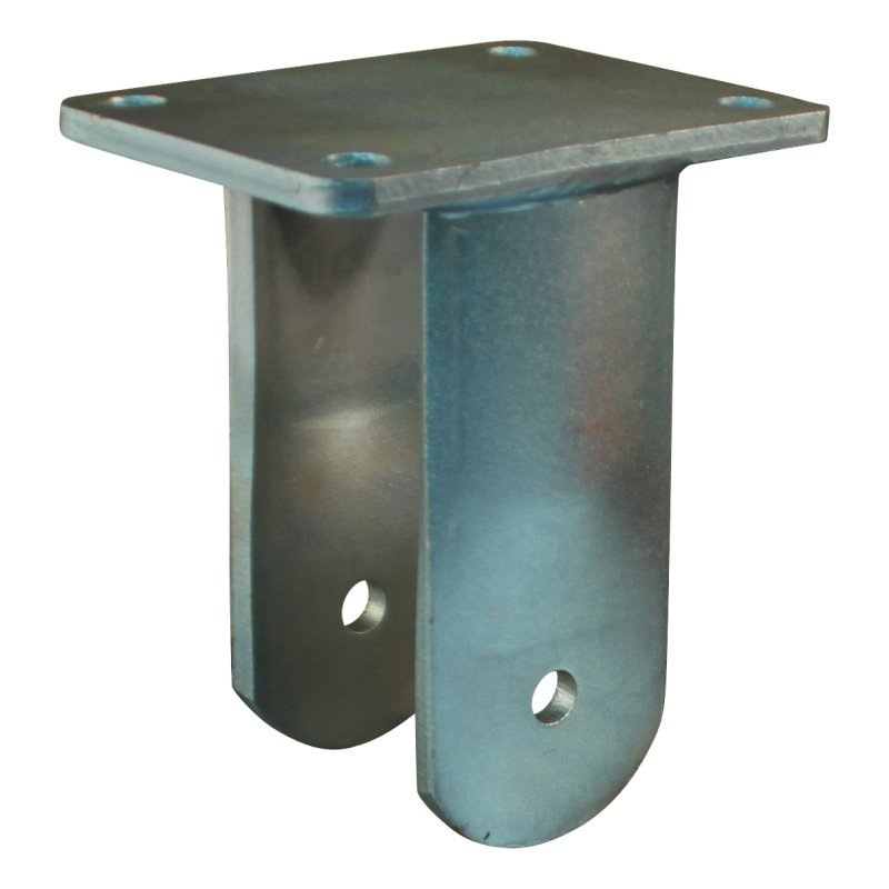 roue fixe 160mm serie 33 ᠆ 22 montage de la plaque palier lisse