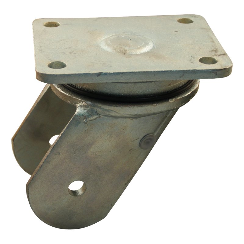 roulette pivotante 100mm serie 33 ᠆ 22 montage de la plaque palier lisse Roulement à billes en inox