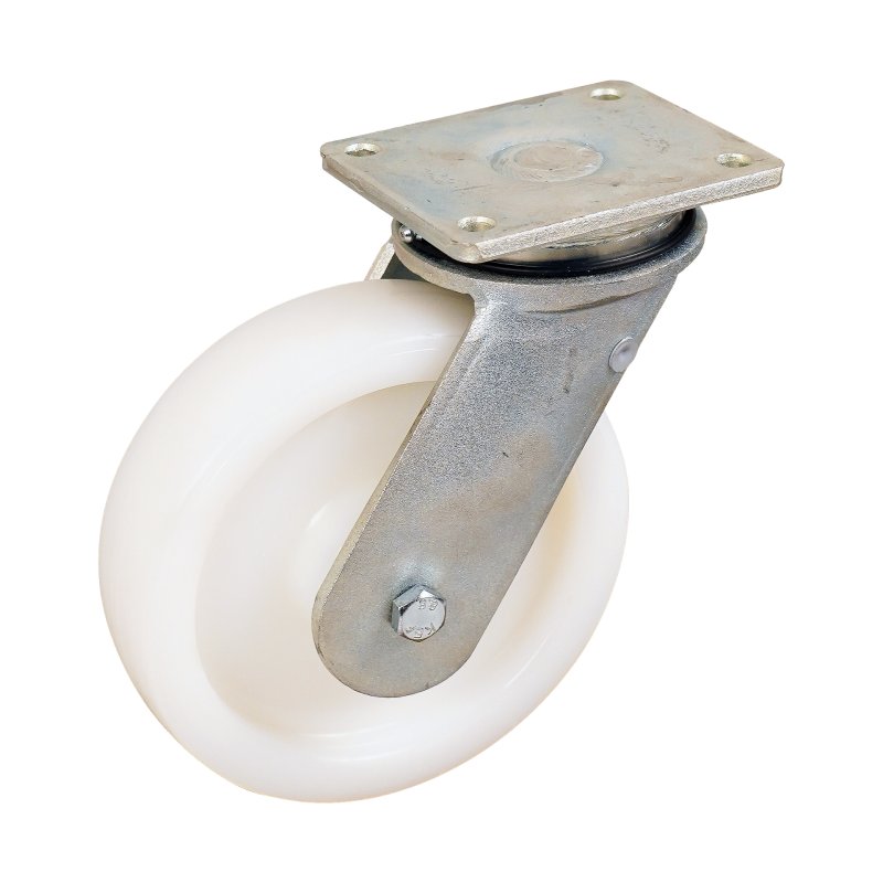 roulette pivotante 200mm serie 33 ᠆ 22 montage de la plaque palier lisse