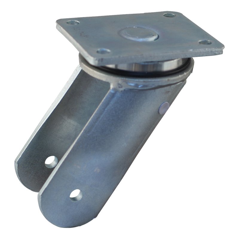 roulette pivotante 200mm serie 33 ᠆ 22 montage de la plaque palier lisse