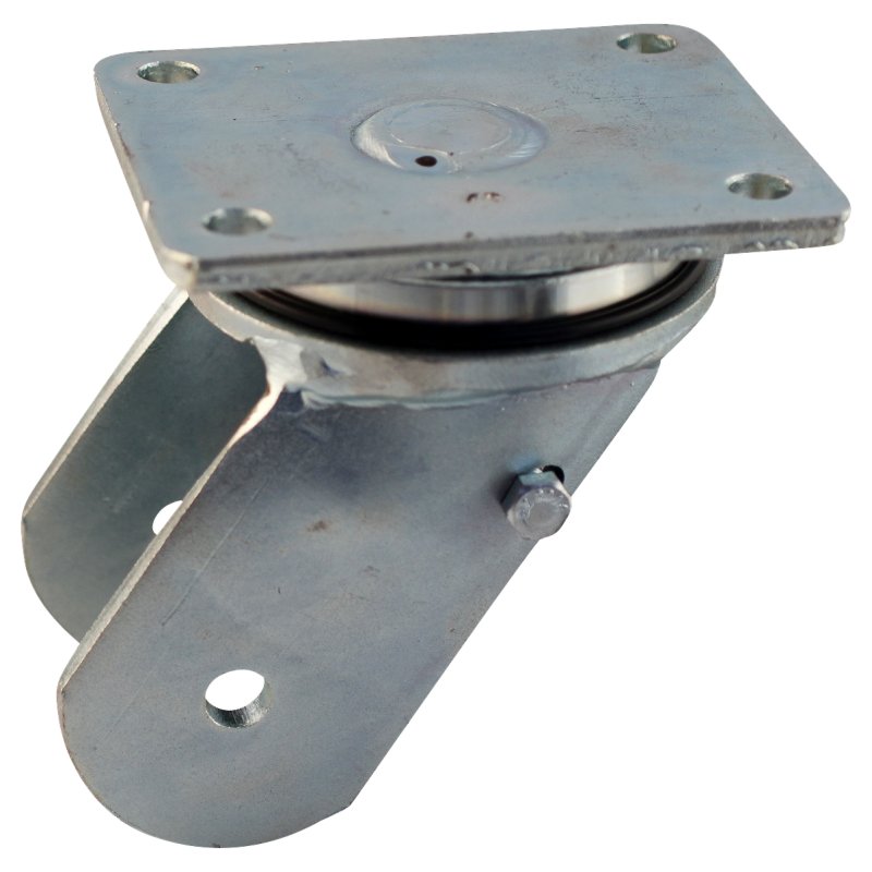 roulette pivotante avec frein 125mm serie 33 ᠆ 22 montage de la plaque roulement à billes