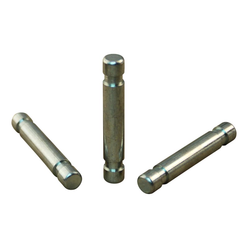 roulette pivotante 40mm série 65 - 68 gladde stift voor kunststof huls palier lisse