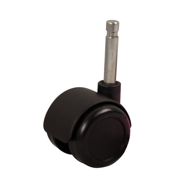 roulette pivotante 40mm série 65 - 68 draadstift M10 palier lisse