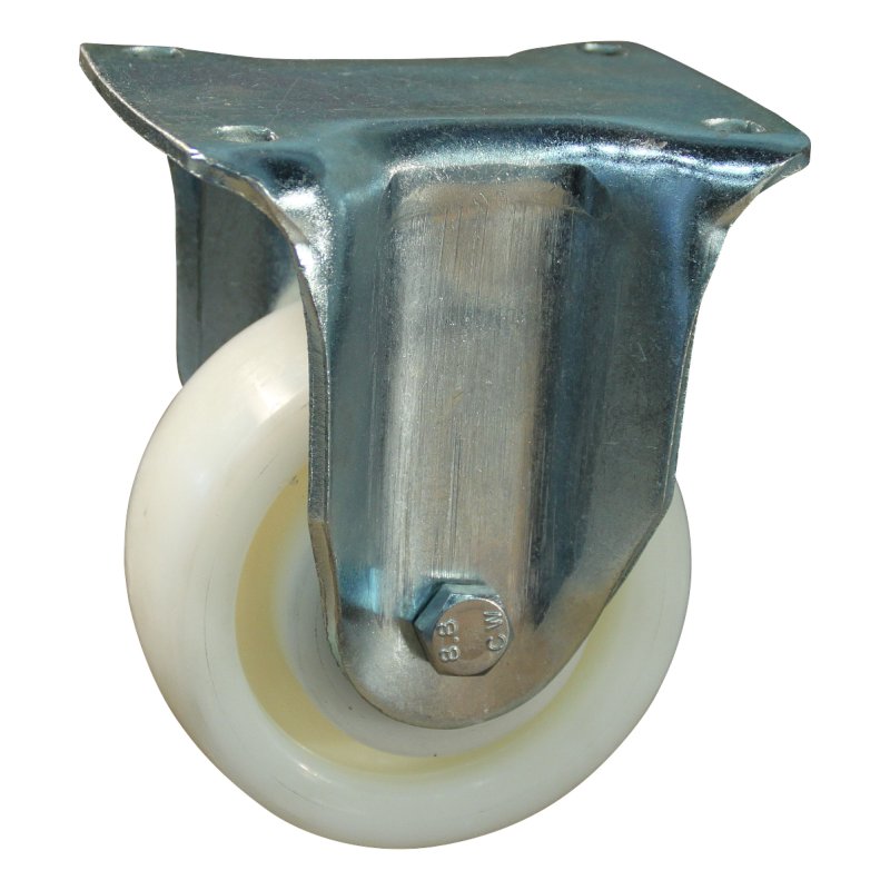 roue fixe 125mm serie 33 ᠆ 18 montage de la plaque palier lisse