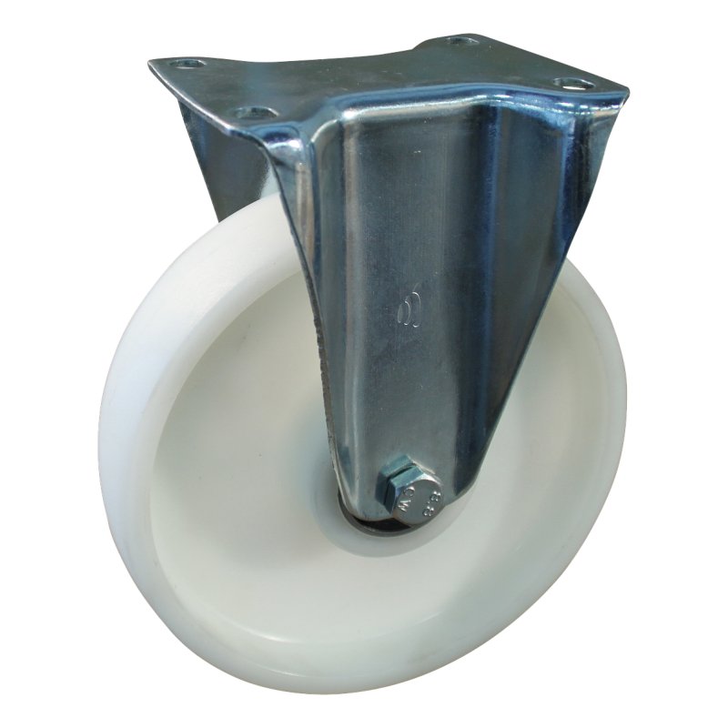roue fixe 160mm serie 34 ᠆ 12 montage de la plaque palier lisse