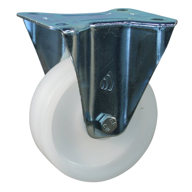 roue fixe 80mm serie 34 ᠆ 12 montage de la plaque palier lisse