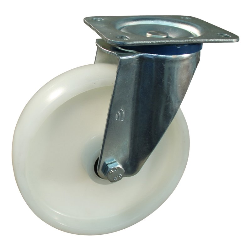 roulette pivotante 250mm serie 34 ᠆ 12 montage de la plaque palier lisse