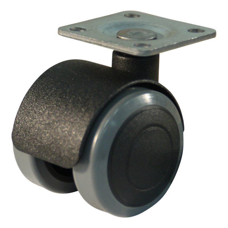 roulette pivotante 40mm série 74-68 placer stylo palier lisse