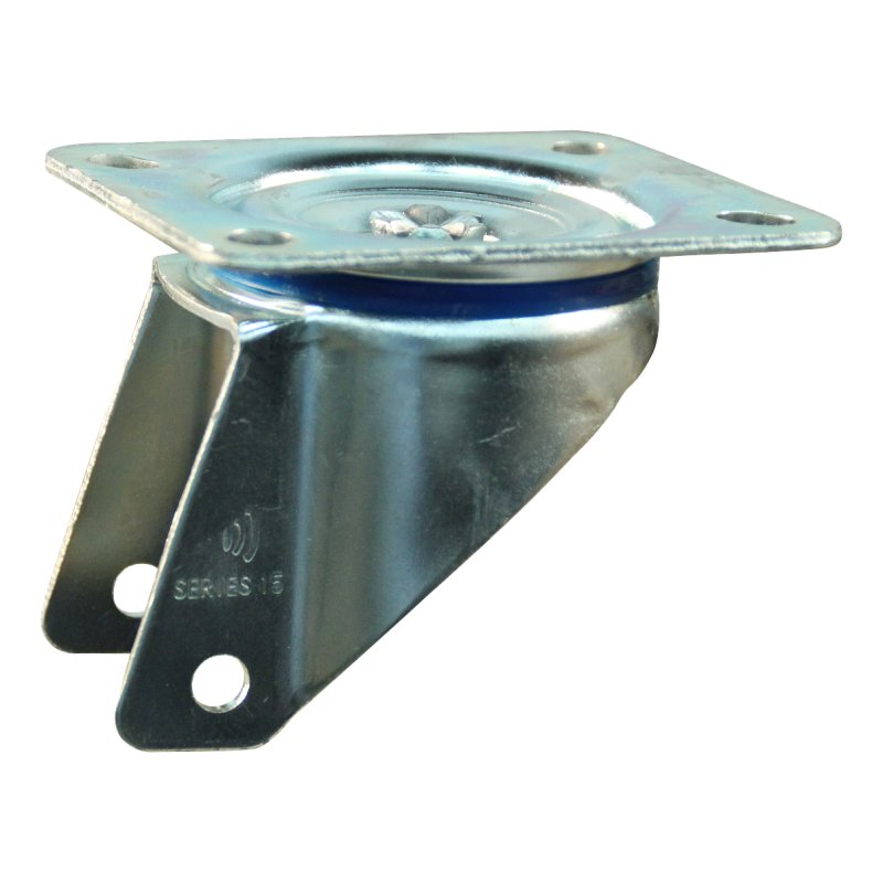 roulette pivotante 80mm serie 45 ᠆ 15 montage de la plaque palier lisse