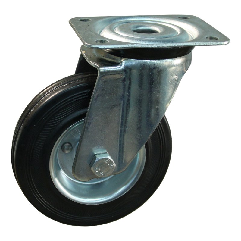 roulette pivotante 140mm série 02 ᠆ 91 montage de la plaque roulement à rouleaux