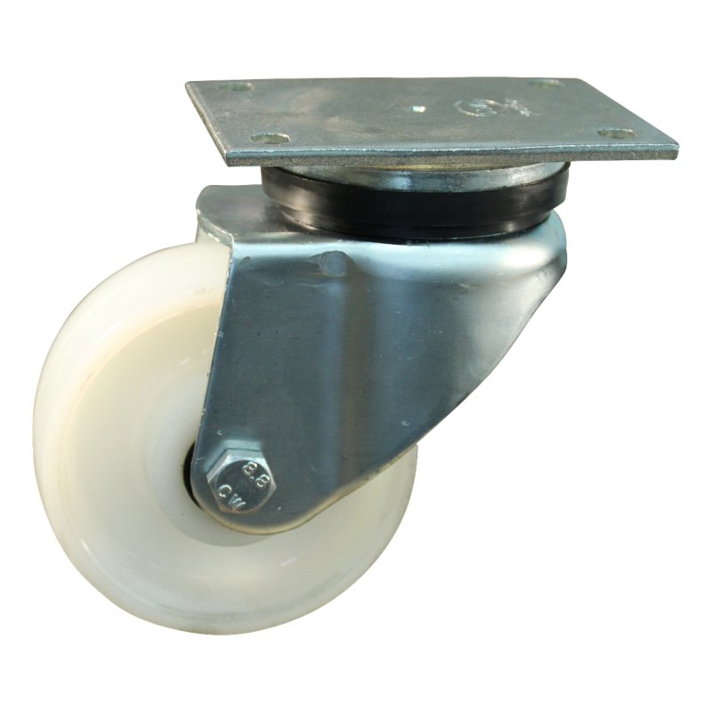 roulette pivotante 150mm serie 34 ᠆ 14 montage de la plaque palier lisse
