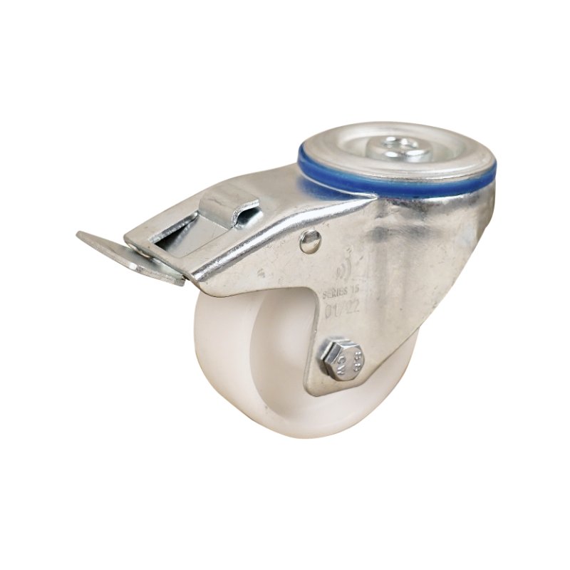 roulette pivotante avec frein 150mm serie 34 ᠆ 15 goupille roulement à rouleaux