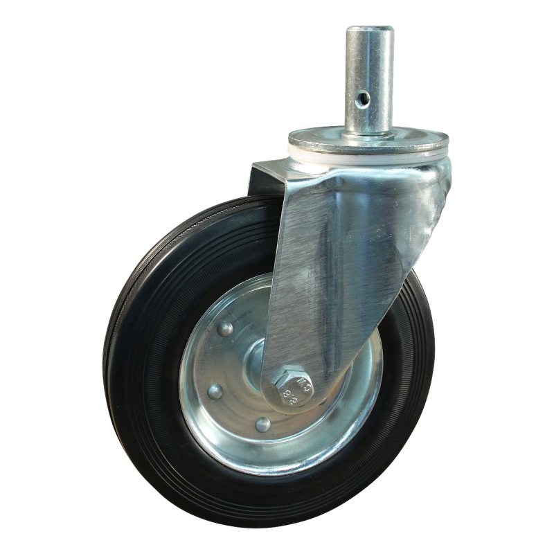 roulette pivotante 180mm série 02 ᠆ 15 goupille roulement à rouleaux