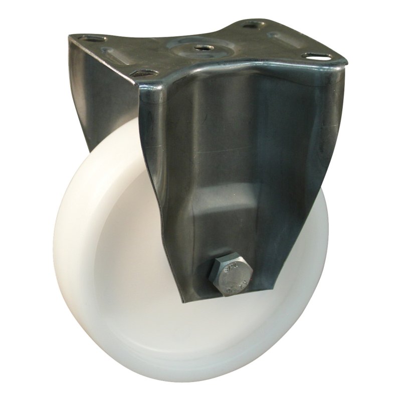 roue fixe 80mm serie 34 ᠆ 30 montage de la plaque palier lisse