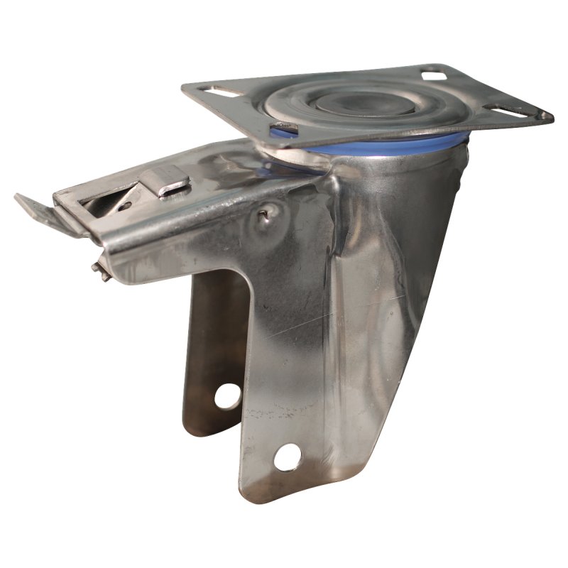 roulette pivotante avec frein 200mm serie 34 ᠆ 30 montage de la plaque palier lisse