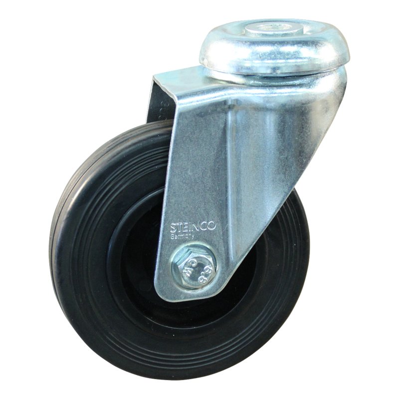 roulette pivotante 125mm série 01 ᠆ 51 trou pour boulon trou pour boulon roulement à rouleaux