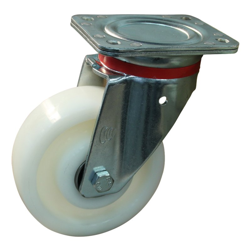 roulette pivotante 160mm serie 33 ᠆ 17 montage de la plaque palier lisse