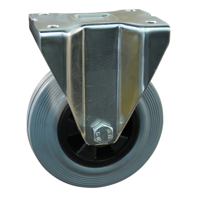 roue fixe 160mm serie 11 ᠆ 31 montage de la plaque roulement à aiguilles éxécution inox