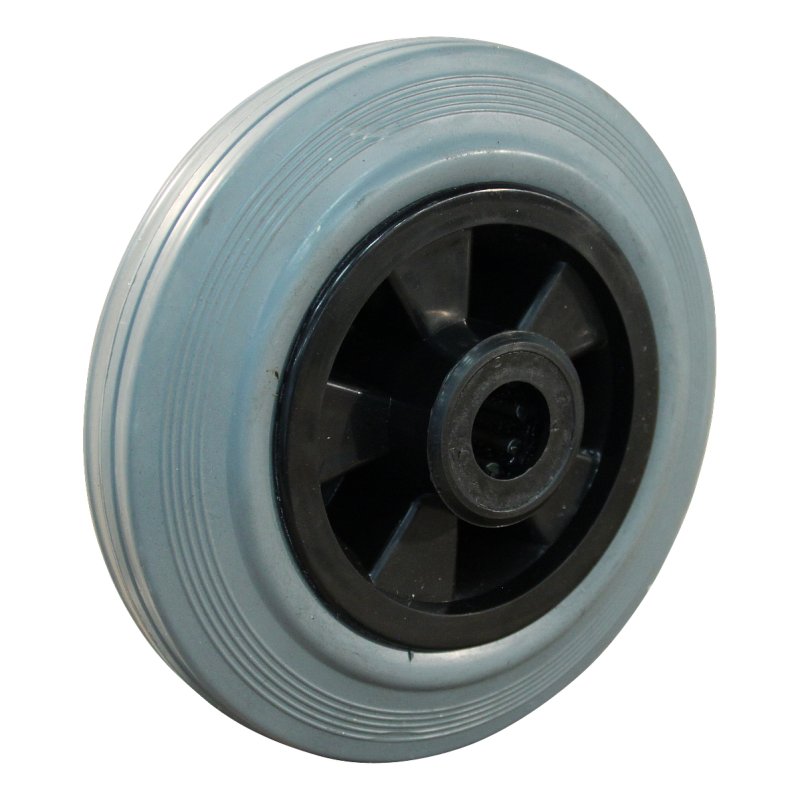 roulette pivotante 100mm série 11 ᠆ 31 trou pour boulon roulement à aiguilles éxécution inox