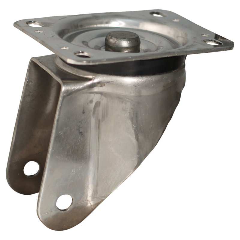 roulette pivotante 160mm serie 11 ᠆ 31 montage de la plaque roulement à aiguilles éxécution inox