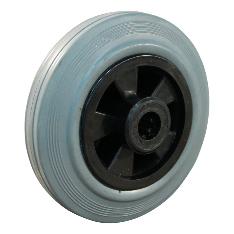 roulette pivotante 180mm serie 11 ᠆ 31 montage de la plaque roulement à aiguilles éxécution inox
