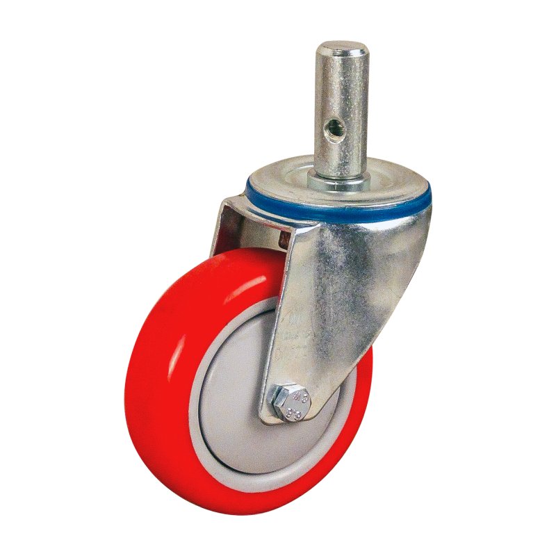 roulette pivotante 100mm serie 21 ᠆ 15 goupille roulement à billes