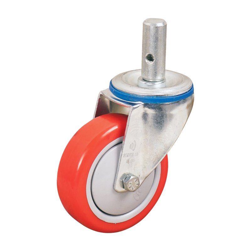 roulette pivotante 100mm serie 21 ᠆ 15 goupille roulement à billes