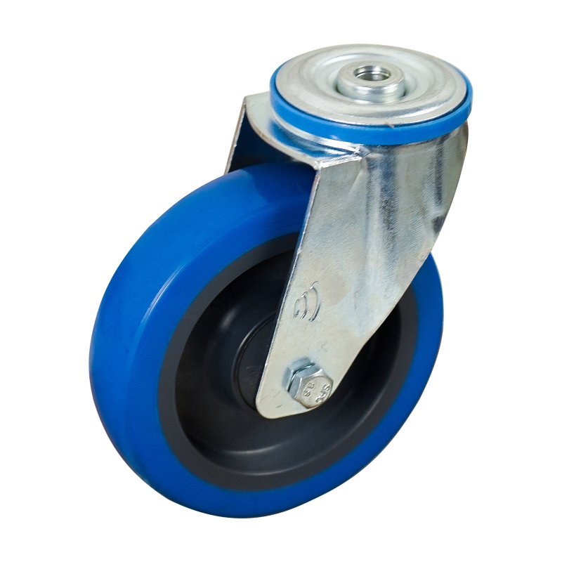 roulette pivotante 125mm serie 21 ᠆ 15 goupille roulement à billes