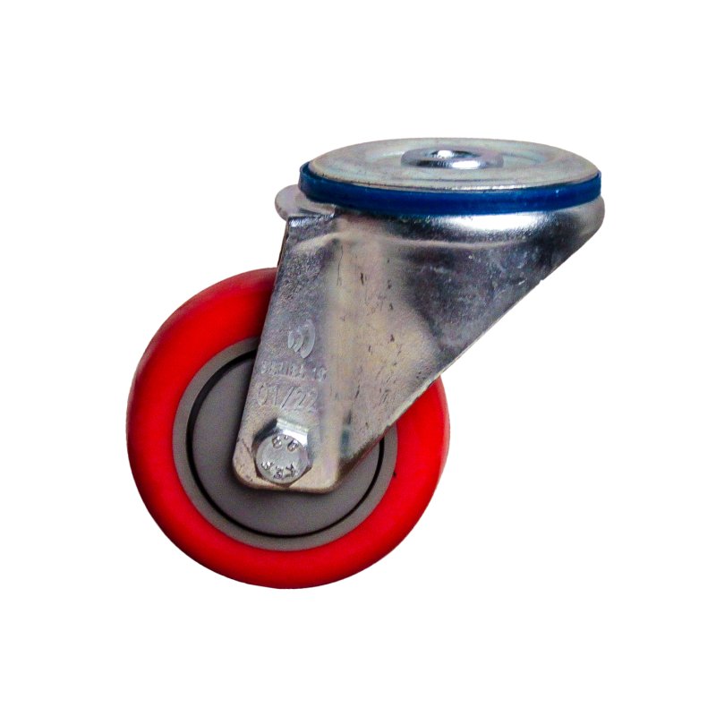 roulette pivotante 75mm serie 21 ᠆ 15 goupille roulement à billes