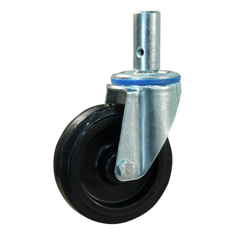 roulette pivotante 125mm série 07 ᠆ 15 goupille roulement à rouleaux