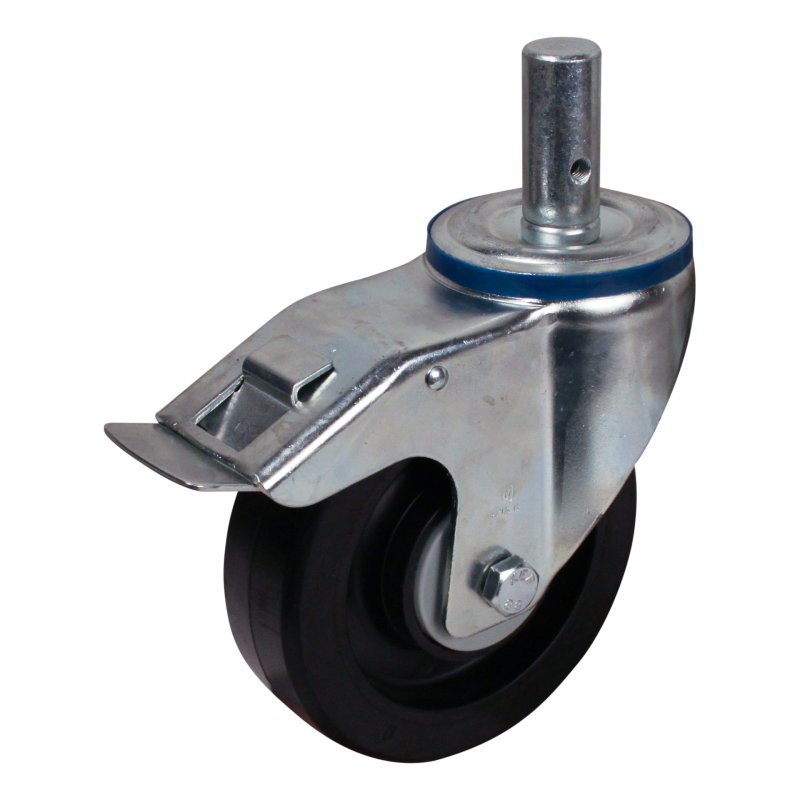 roulette pivotante avec frein 160mm série 07 ᠆ 15 goupille roulement à billes