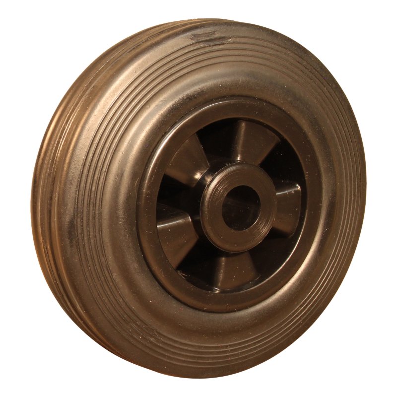 roulette pivotante avec frein 125mm série 01 ᠆ 30 montage de la plaque palier lisse