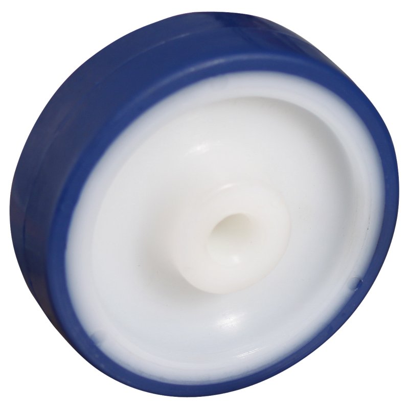 roulette pivotante 100mm série 27 ᠆ 15 trou pour boulon palier lisse