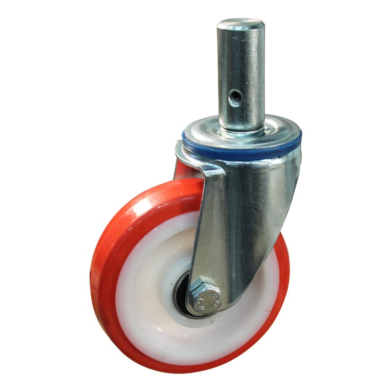 roulette pivotante 100mm série 27 ᠆ 15 goupille roulement à billes