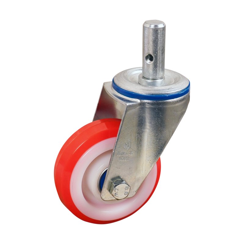 roulette pivotante 125mm série 27 ᠆ 15 goupille palier lisse
