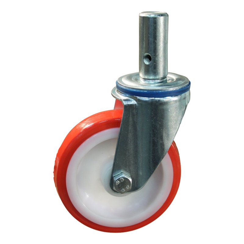 roulette pivotante 150mm série 27 ᠆ 15 goupille palier lisse