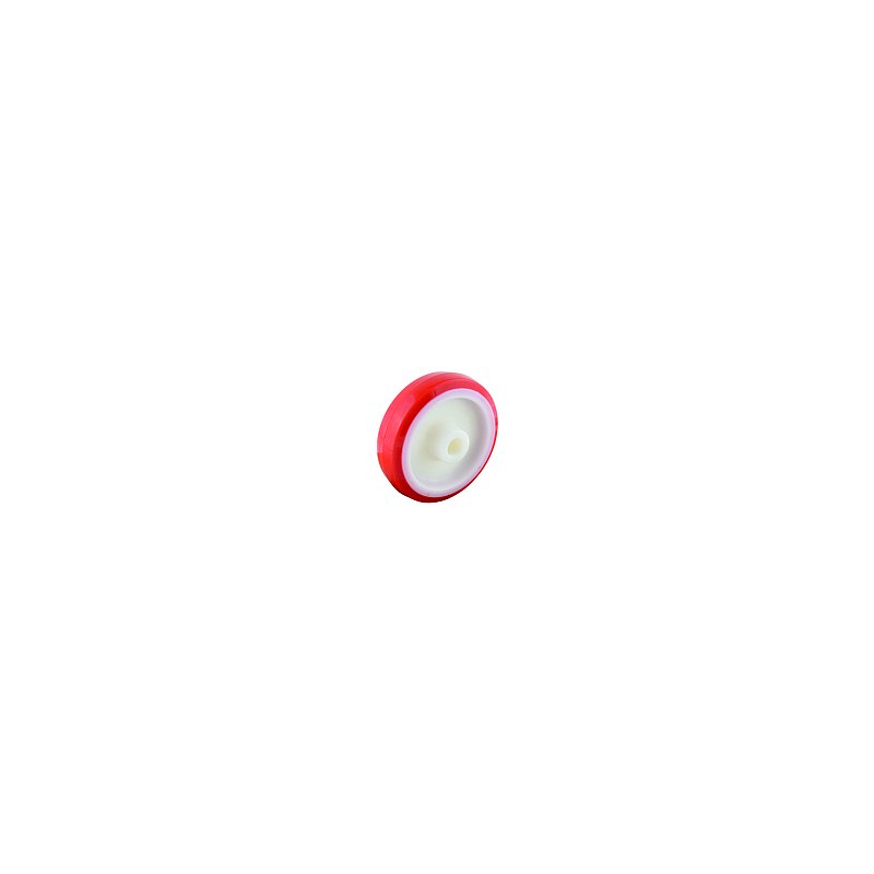 roulette pivotante avec frein 80mm série 27 ᠆ 15 trou pour boulon palier lisse